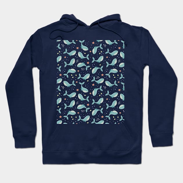 Sea print Hoodie by DanielK